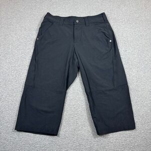 MEC Shorts Men's 30 Black Capri Chino Regular Fit Cotton Outdoor Hiking Utility